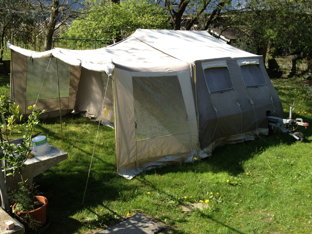 Eurotenda OYS400 con veranda