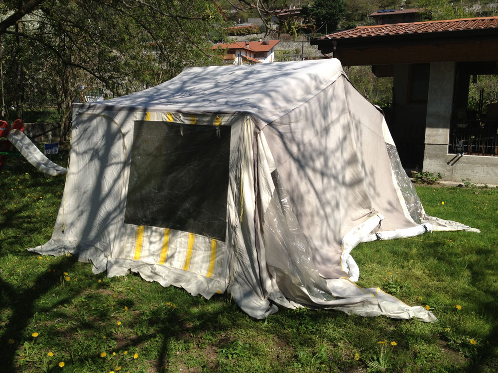 Eurotenda OYS400 poi la zona notte